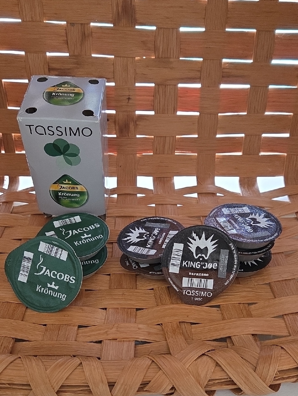 Tassimo Coffee Discs, 9 Total